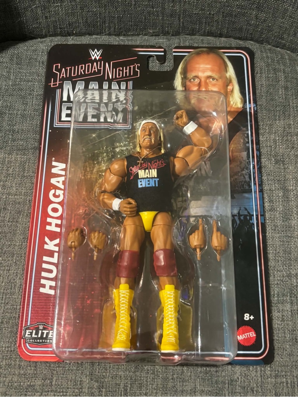 Hulk Hogan WWE Saturday Night’s Main Event Action Figure New